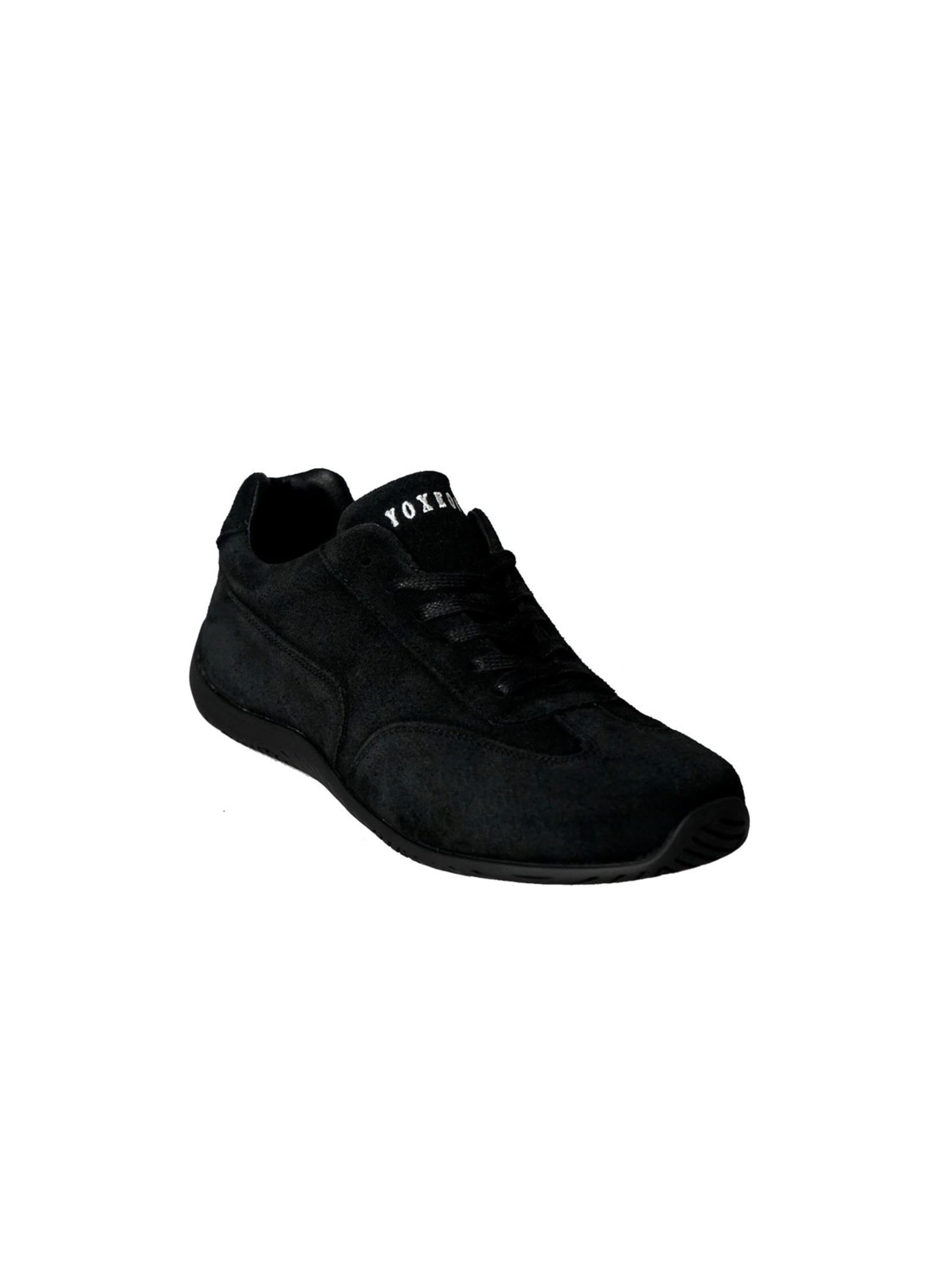 Yoxeone - Zapatillas deportivas bajas 'Fangio' en negro