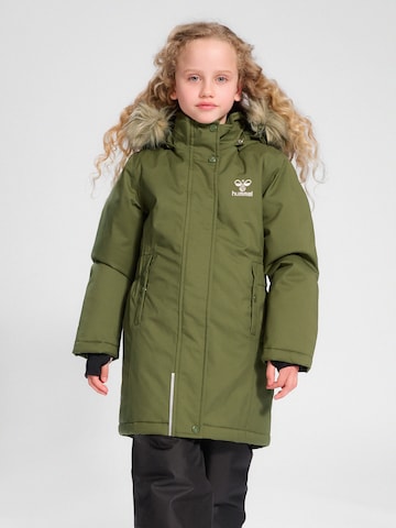 Hummel Performance Jacket in Green: front
