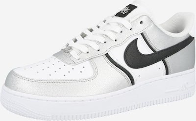 Nike Sportswear Matalavartiset tennarit 'Air Force 1 '07 LV8' koossa 39 värissä musta / hopea / valkoinen, Tuotenäkymä