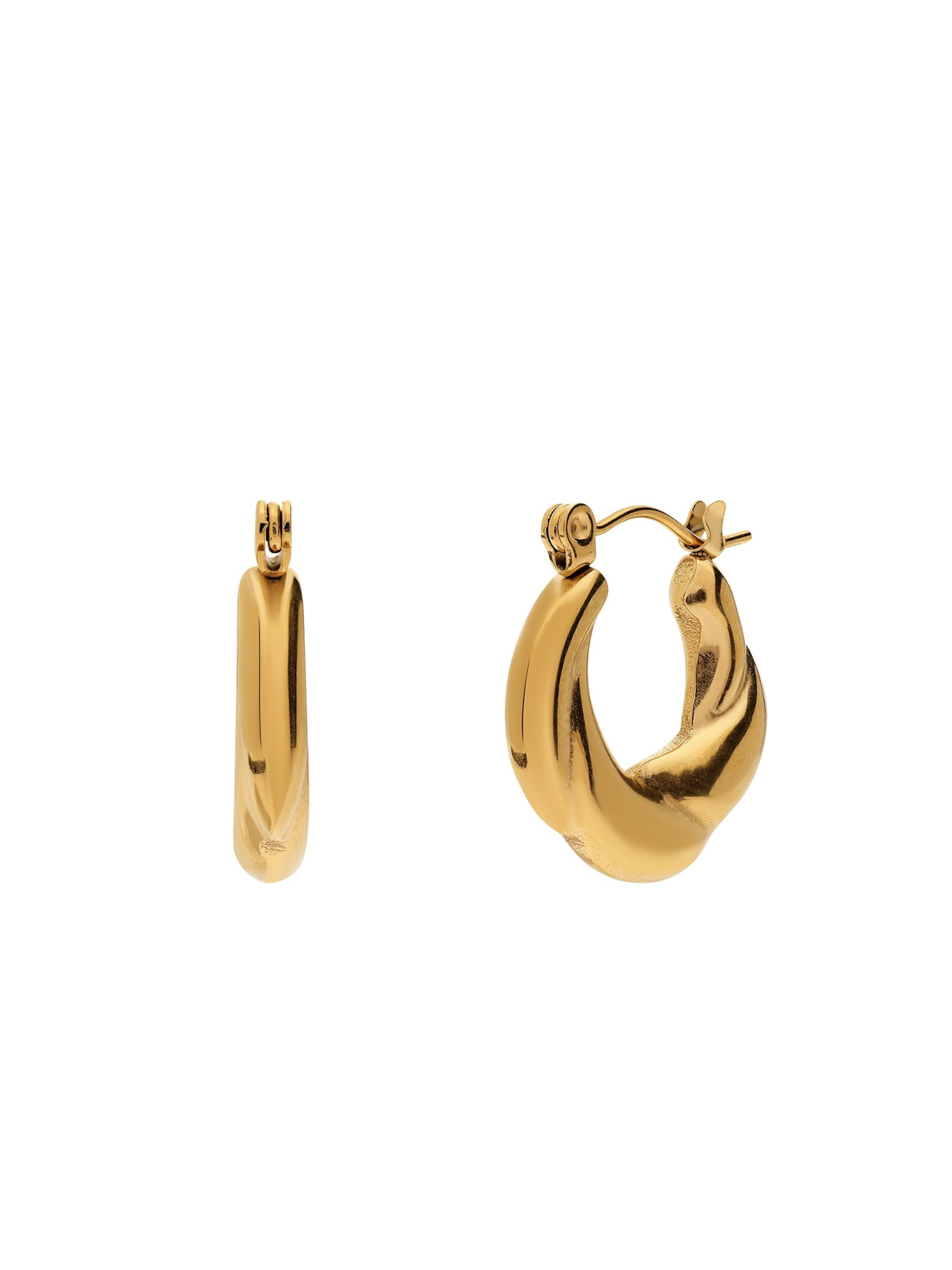 Lucardi Oorbellen 'Statement' in Onesize in de kleur Goud, Productweergave
