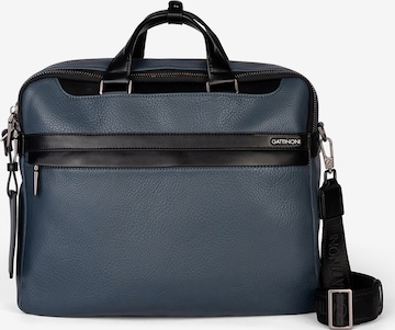 Porte-documents Gattinoni en bleu : devant