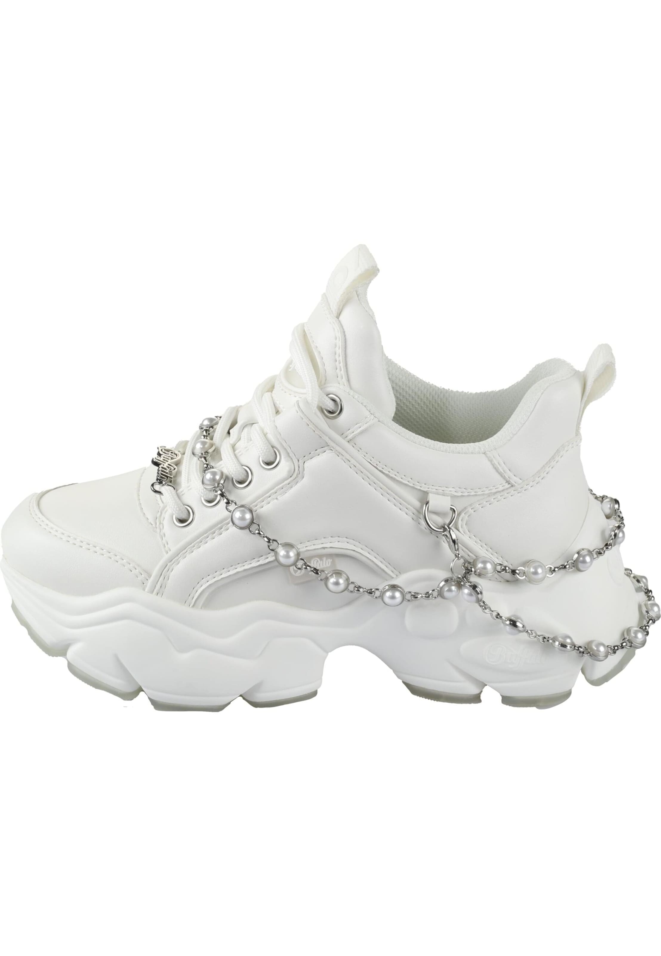 BUFFALO Sneaker 'Binary' in Weiß: Vorderseite