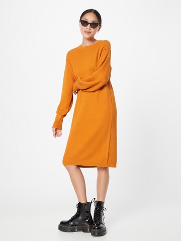 ESPRIT Knitted dress 'SUS' in Yellow