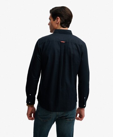 Superdry & Co Comfort fit Overhemd 'Essential' in Blauw