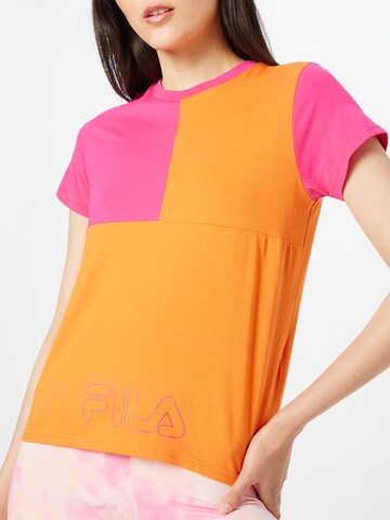 FILA Majica | oranžna barva