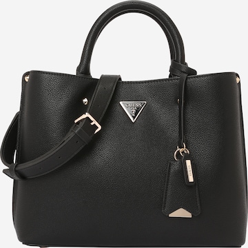 juoda GUESS Rankinė 'MERIDIAN II GIRLFRIEND SATCHEL': priekis