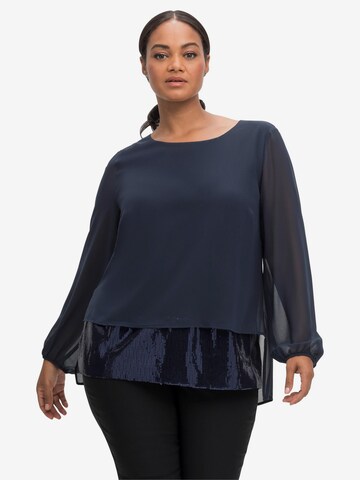 SHEEGO Tunic in Blue: front