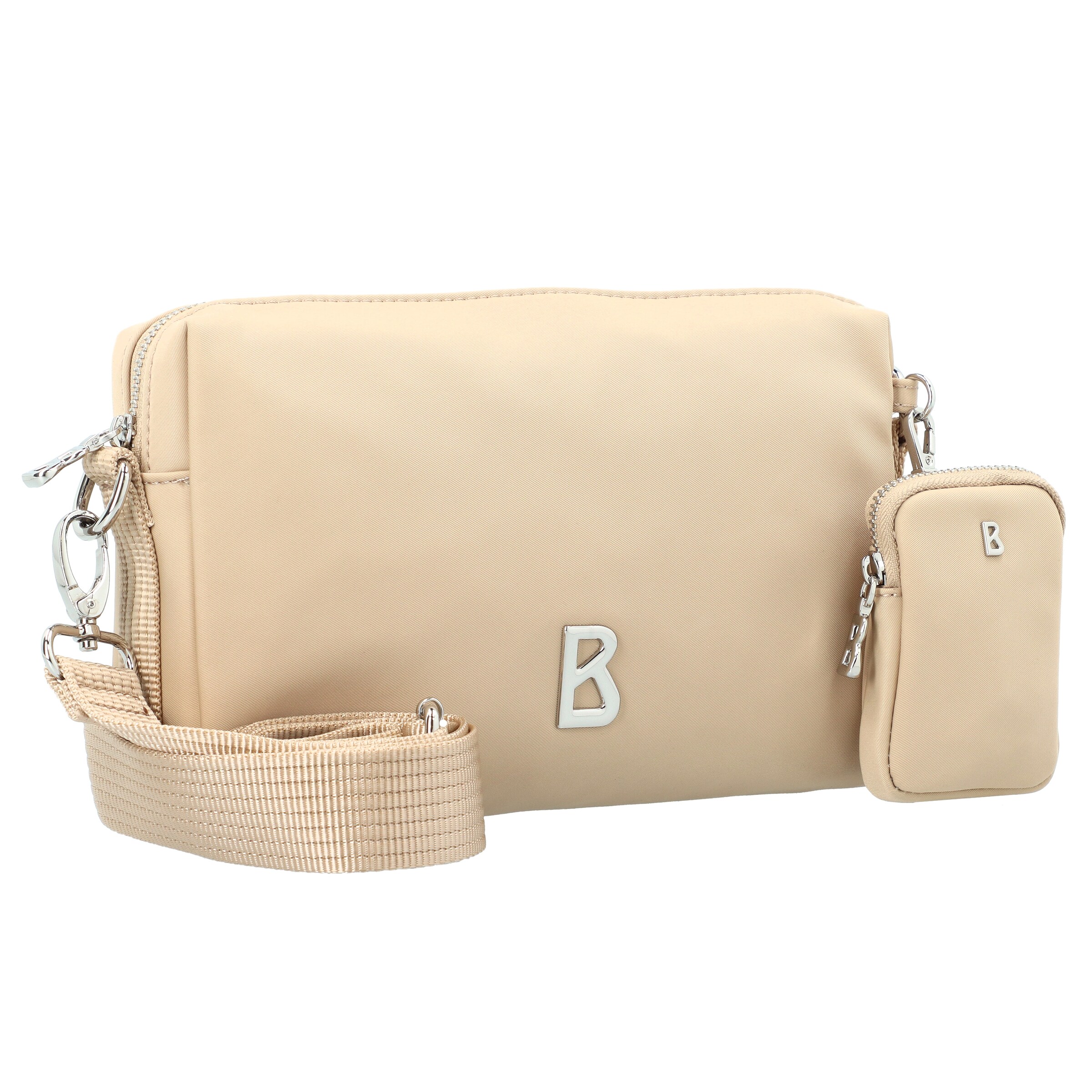 BOGNER - Mala de ombro 'Verbier Play Pukie' em bege
