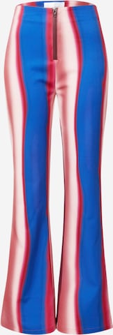 Hosbjerg Расклешенный Штаны 'Hunch Adele' в Ярко-розовый: спереди