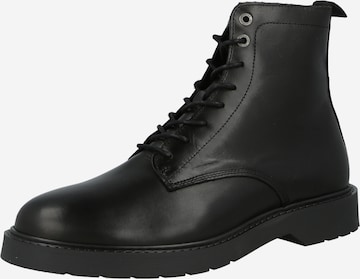 SELECTED HOMME Lace-Up Boots 'TIM' in Black: front