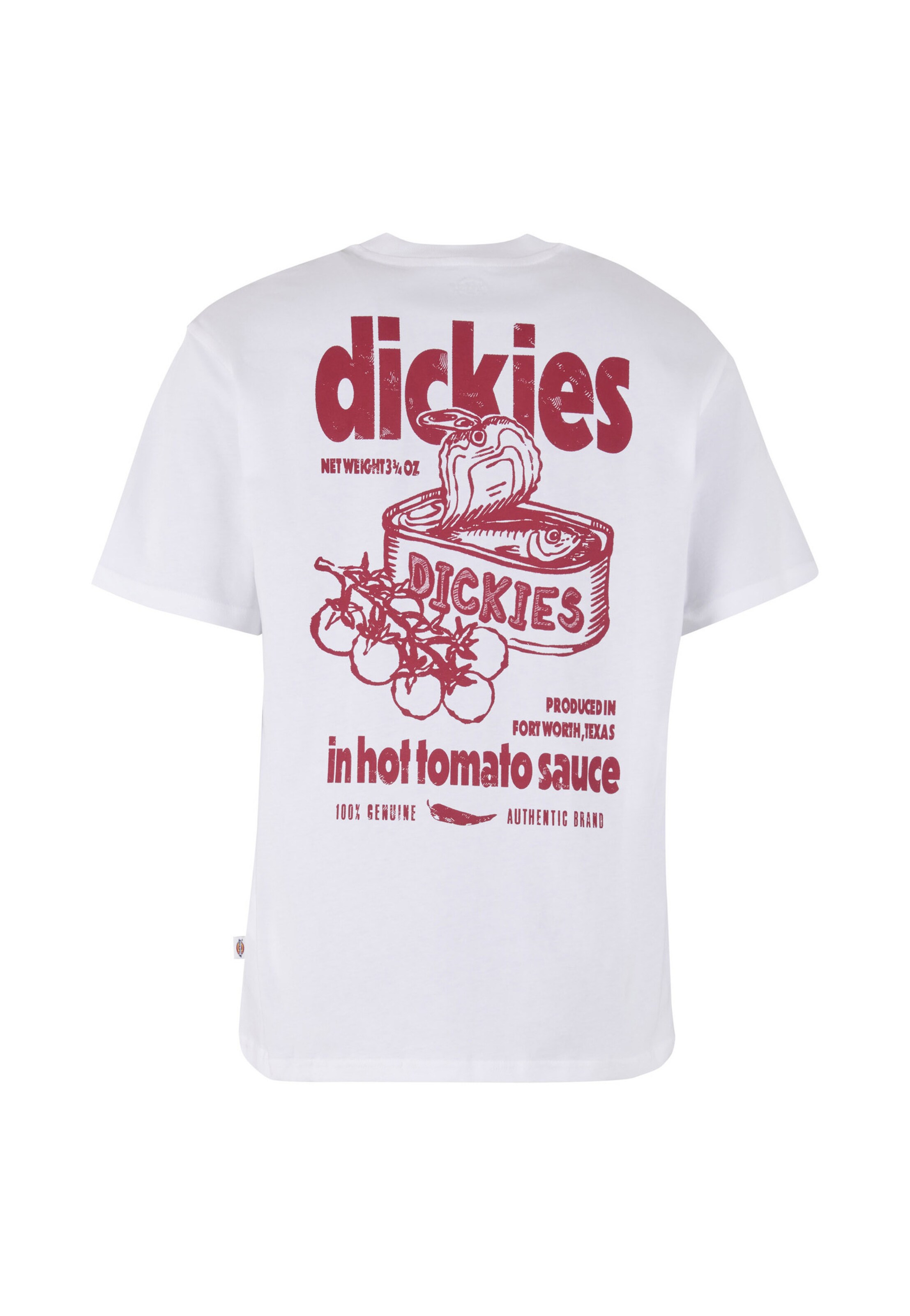 Maglietta 'DOCKSIDE' di DICKIES in bianco