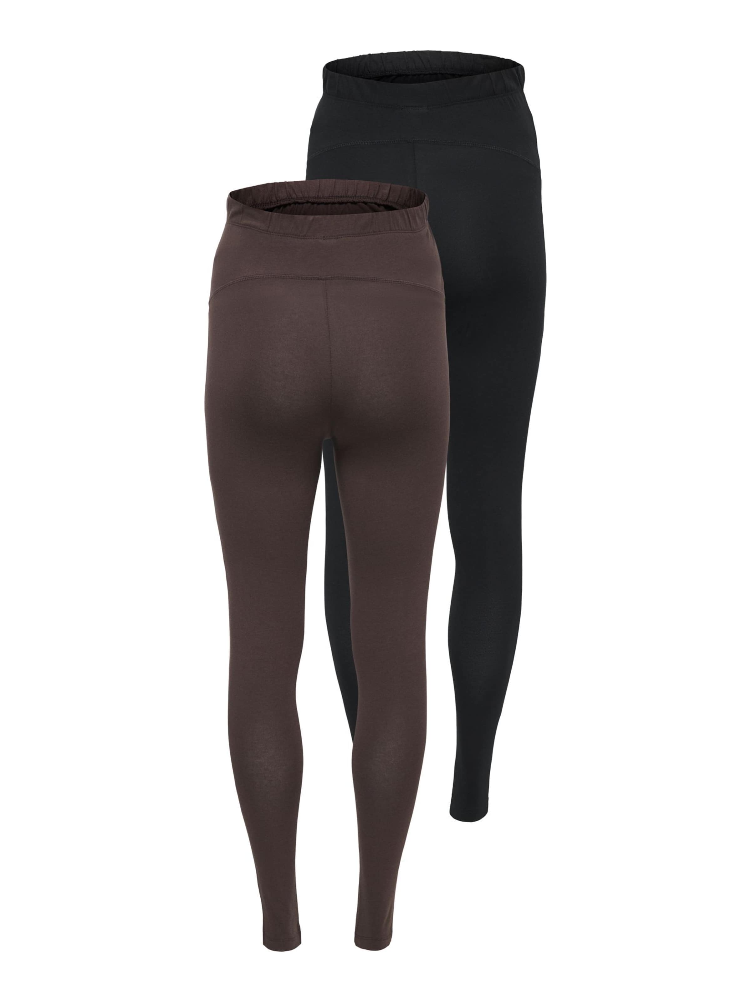 Only Maternity Skinny Leggings i brun