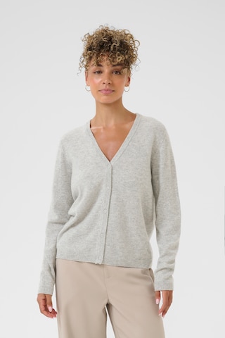 Cardigan 'CRMela' Cream en gris : devant