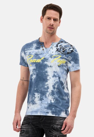 T-Shirt CIPO & BAXX en bleu
