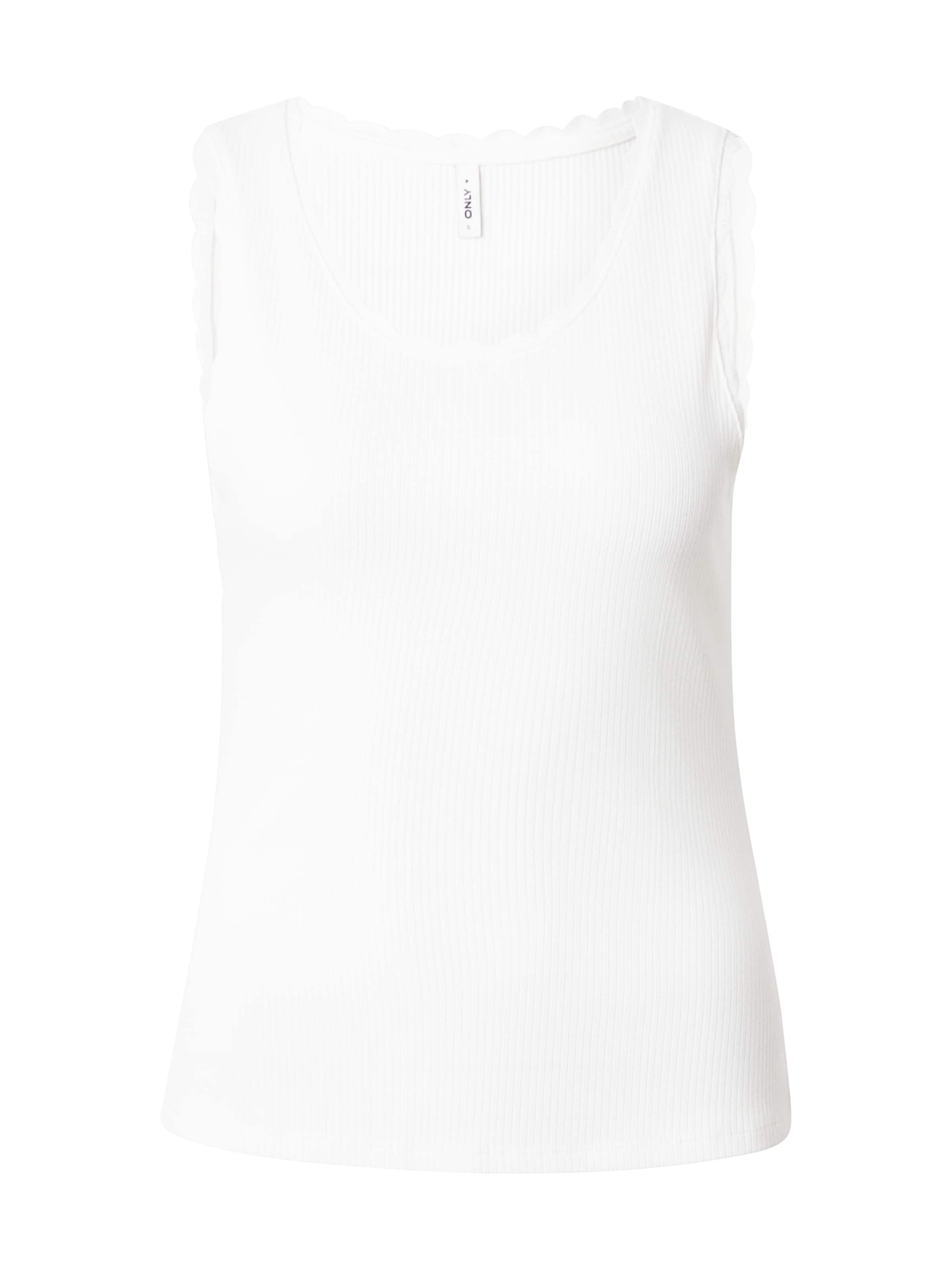 ONLY - Top 'ONLLUNI' en blanco: frente