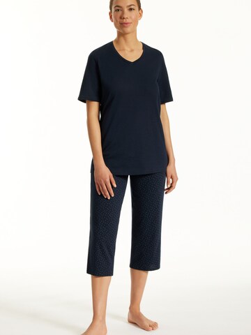 uncover by SCHIESSER Pajama 'UNCOVER Night' in Blue: front