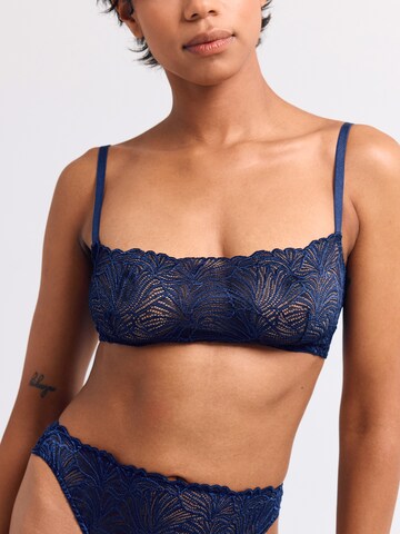Erlich Textil Bustier BH in Blauw