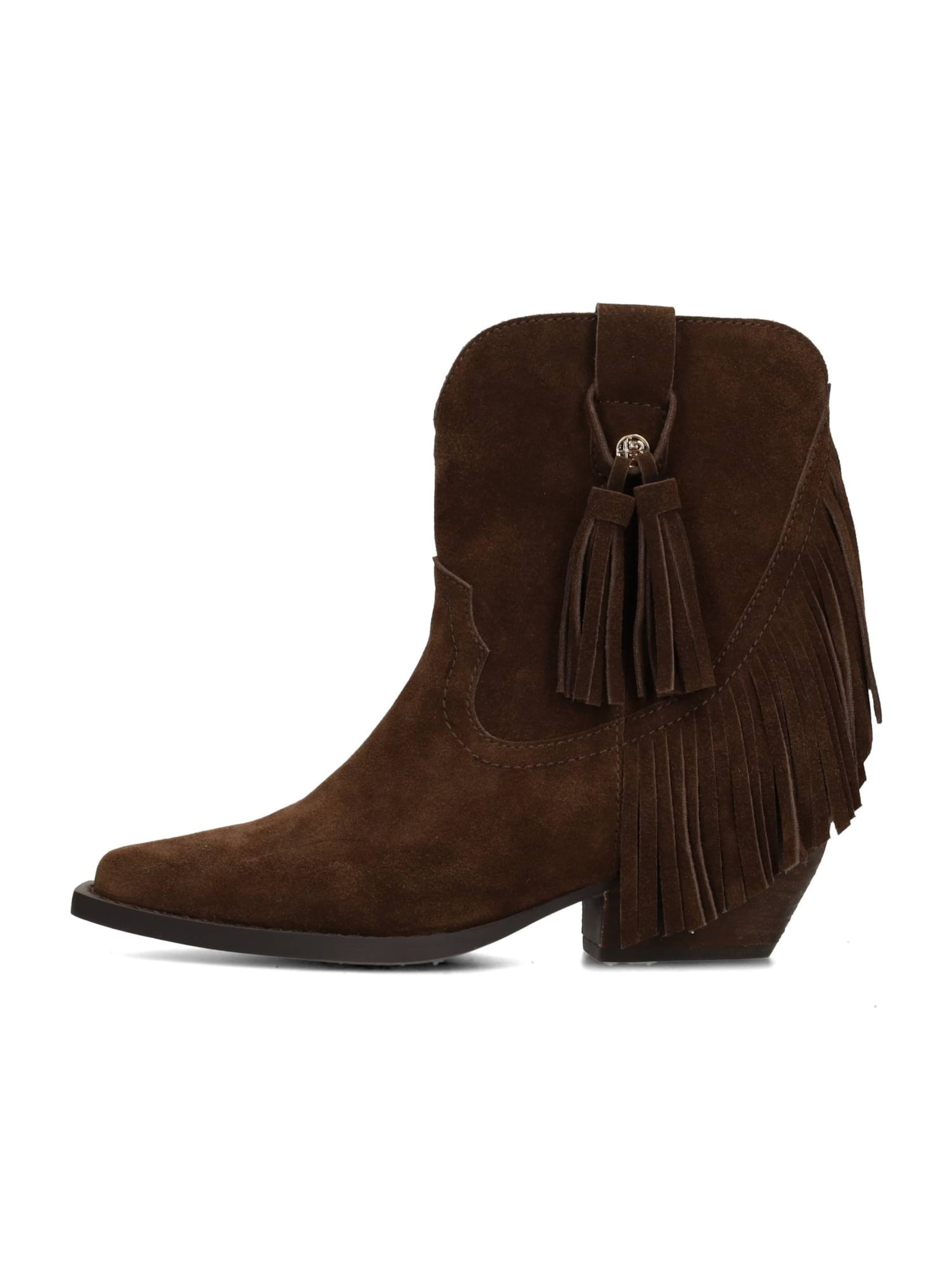 Haboob Cowboy Boots 'Beth' in Brown: front