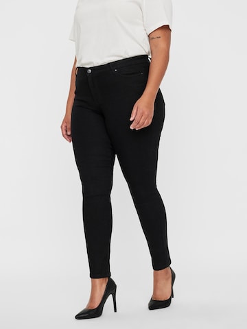 Vero Moda Curve Jeans 'JUDY' in Black: front