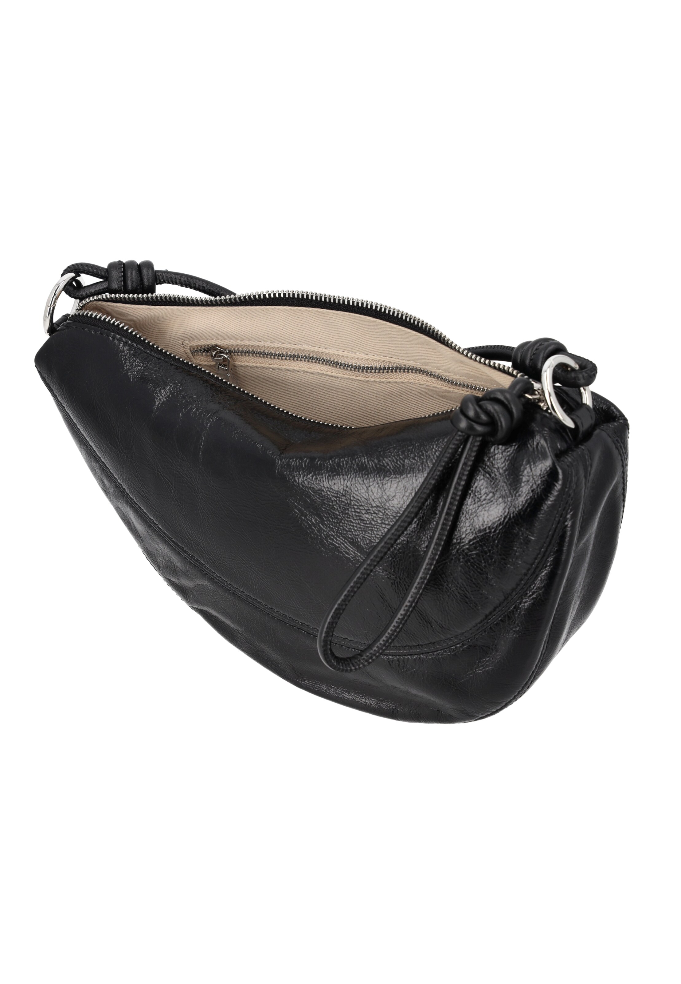 faina - Bolso de hombro en negro