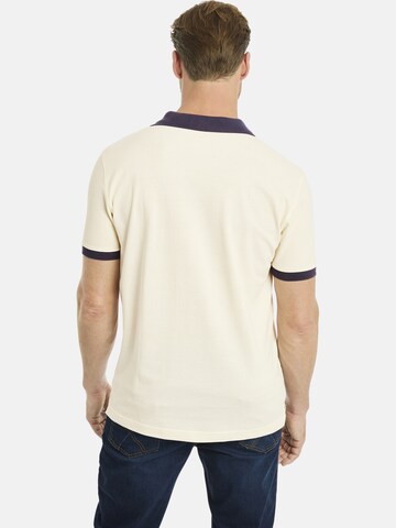 Jan Vanderstorm Poloshirt 'Eljar' in Beige