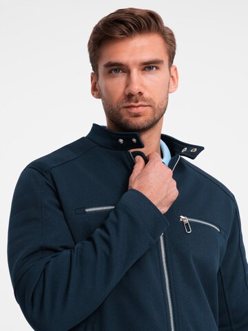 Ombre Tussenjas in Blauw