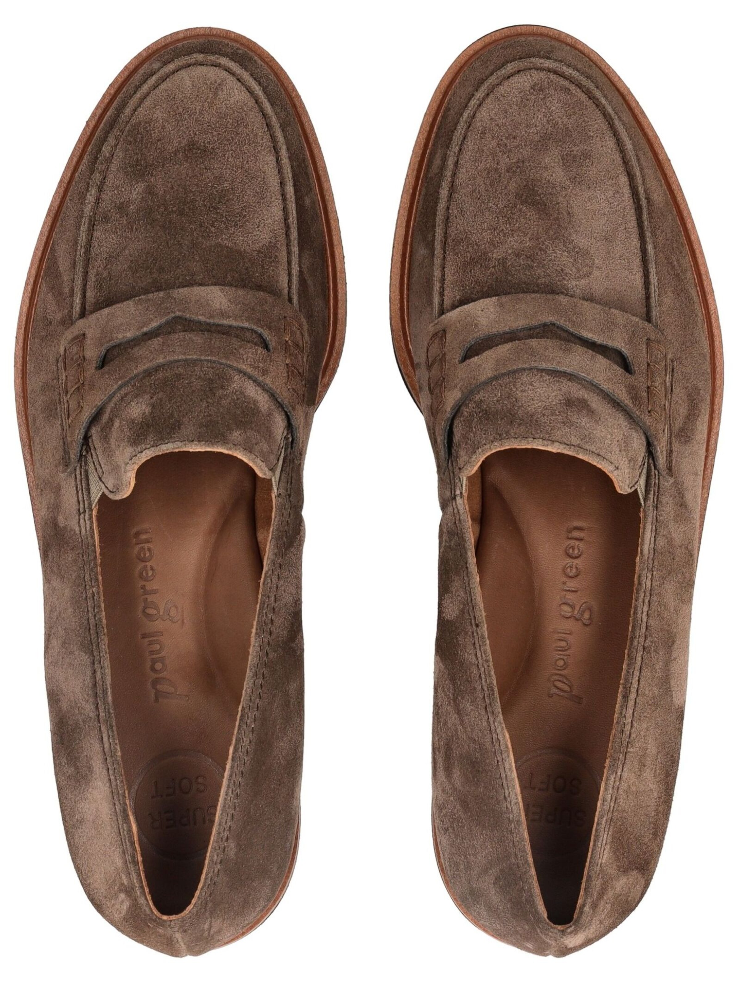 Paul Green Slipper in Braun