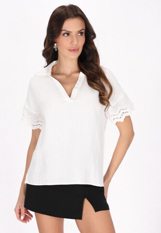 faina Blouse 'Fashion Look' in White: front