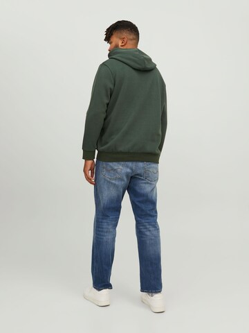 Jack & Jones Plus - Sudadera en verde