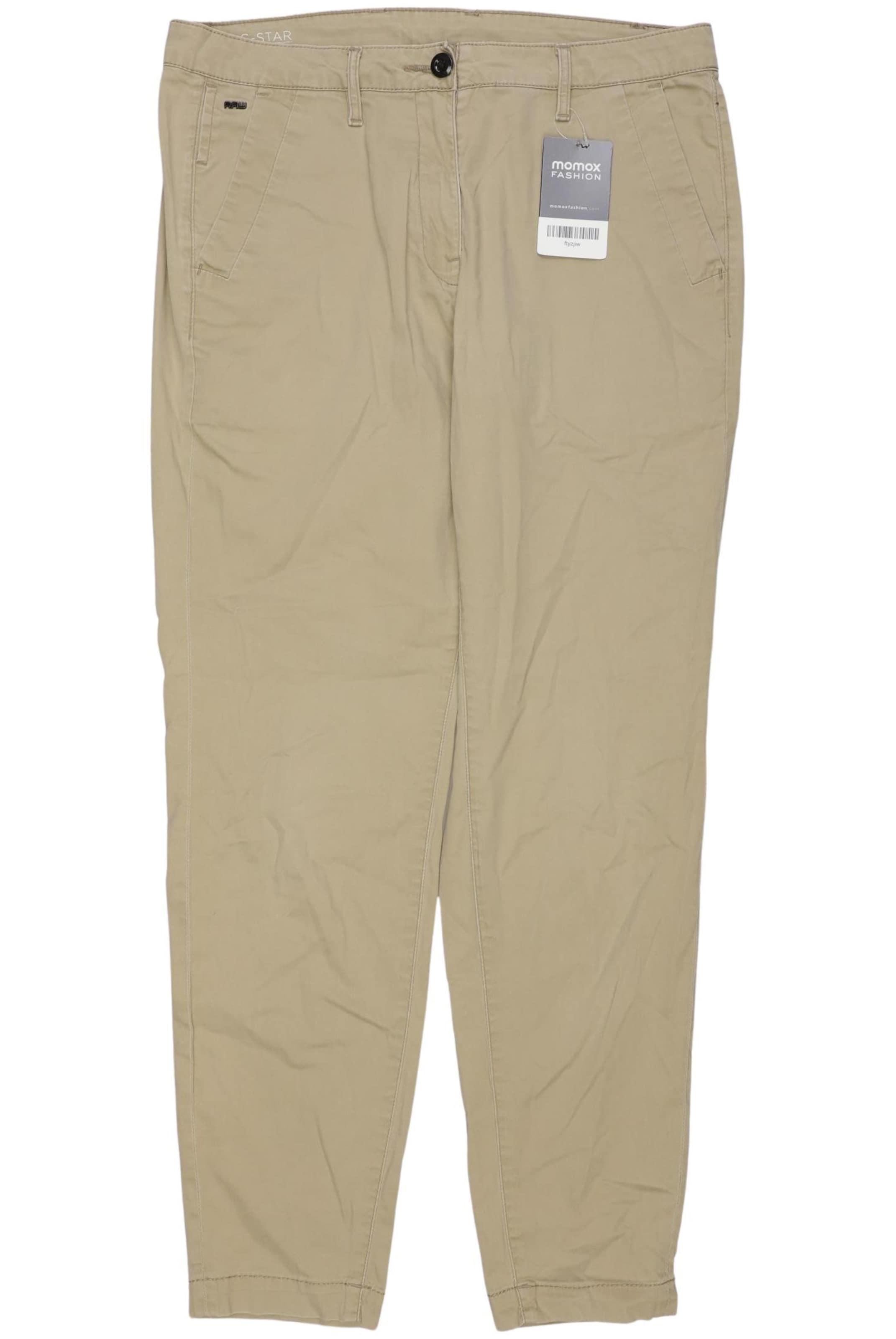G-STAR Pants in 27 in Beige: front