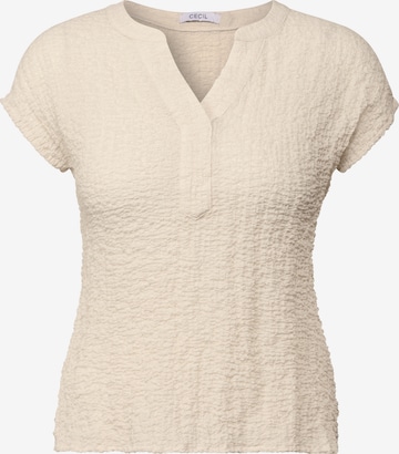 CECIL Bluse in Beige: Vorderseite