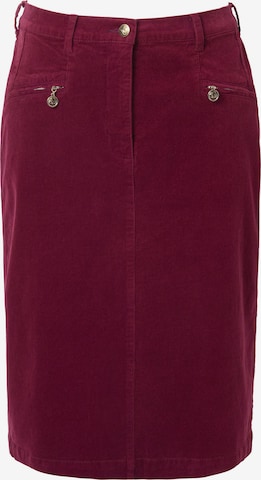 Ulla Popken Skirt in Red: front