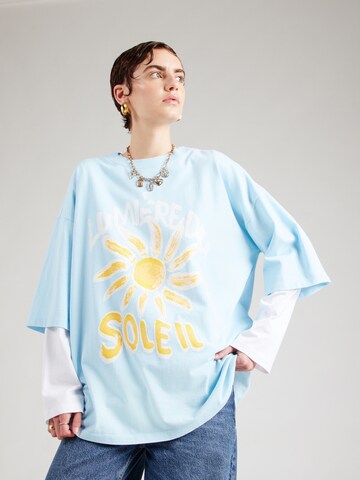 TOPSHOP Μπλουζάκι 'Soleil' σε μπλε: μπροστά