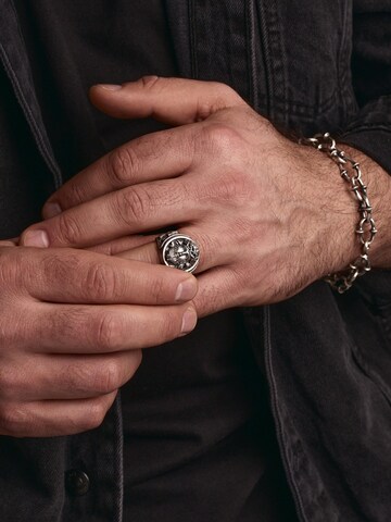REYTEL Armband 'RIKUR' in Zilver