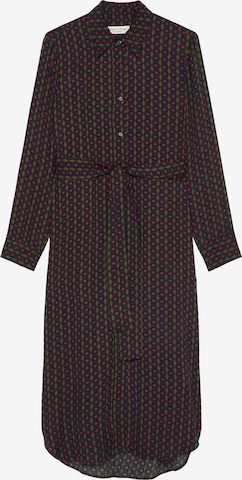 Robe-chemise Marc O'Polo en noir : devant