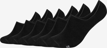 SKECHERS Ankle Socks 'Basic' in Black: front
