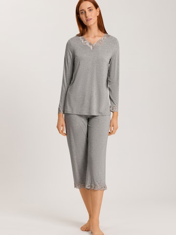 Pyjama ' Natural Elegance ' Hanro en gris : devant