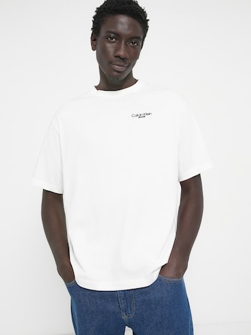 Tricou de la Calvin Klein Jeans pe alb