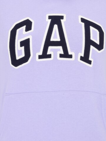 Gap Petite Sweatshirt 'HERITAGE' in Purple