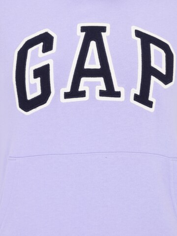 Gap Petite - Sweatshirt 'HERITAGE' em roxo