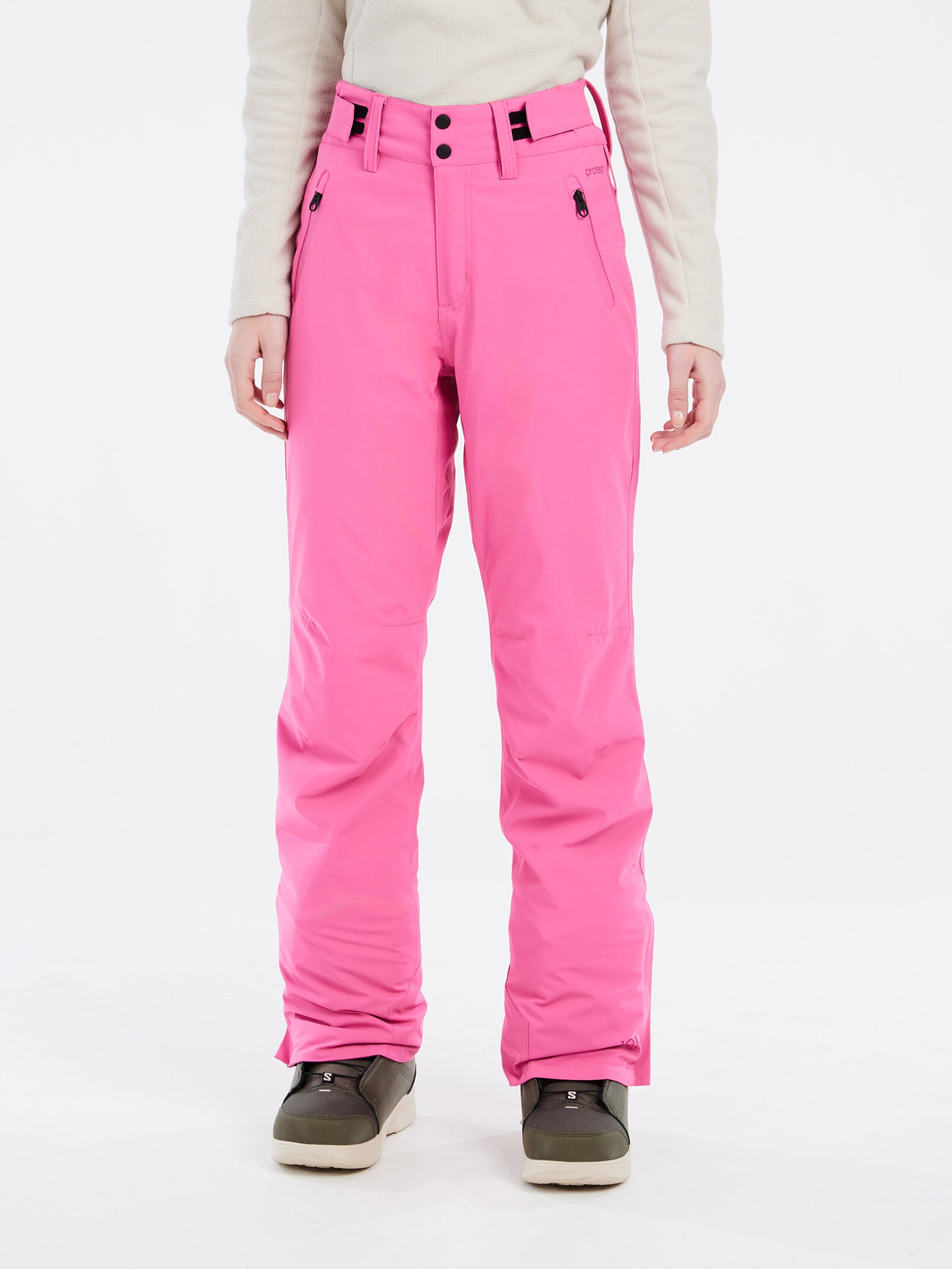 PROTEST Regular Workout Pants 'PRTCINNAMONES' in Pink