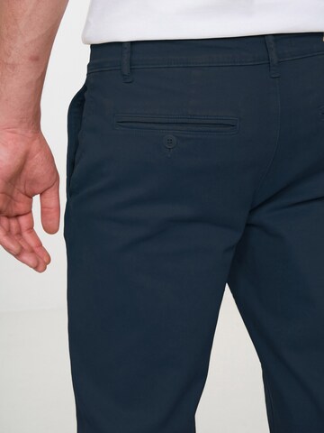 recolution Normální Chino kalhoty 'Catnip' – modrá