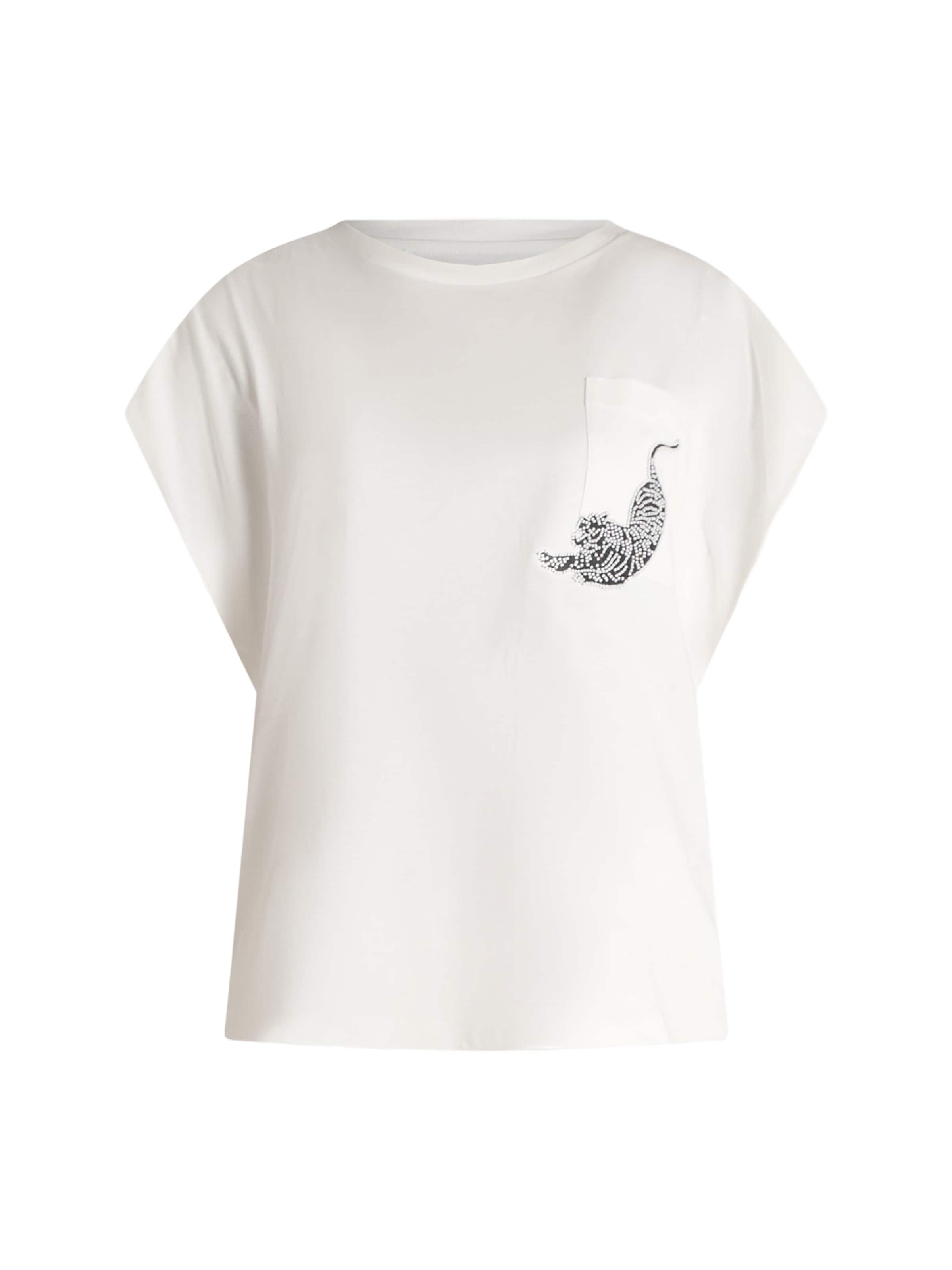 T-shirt AKEP en blanc : devant