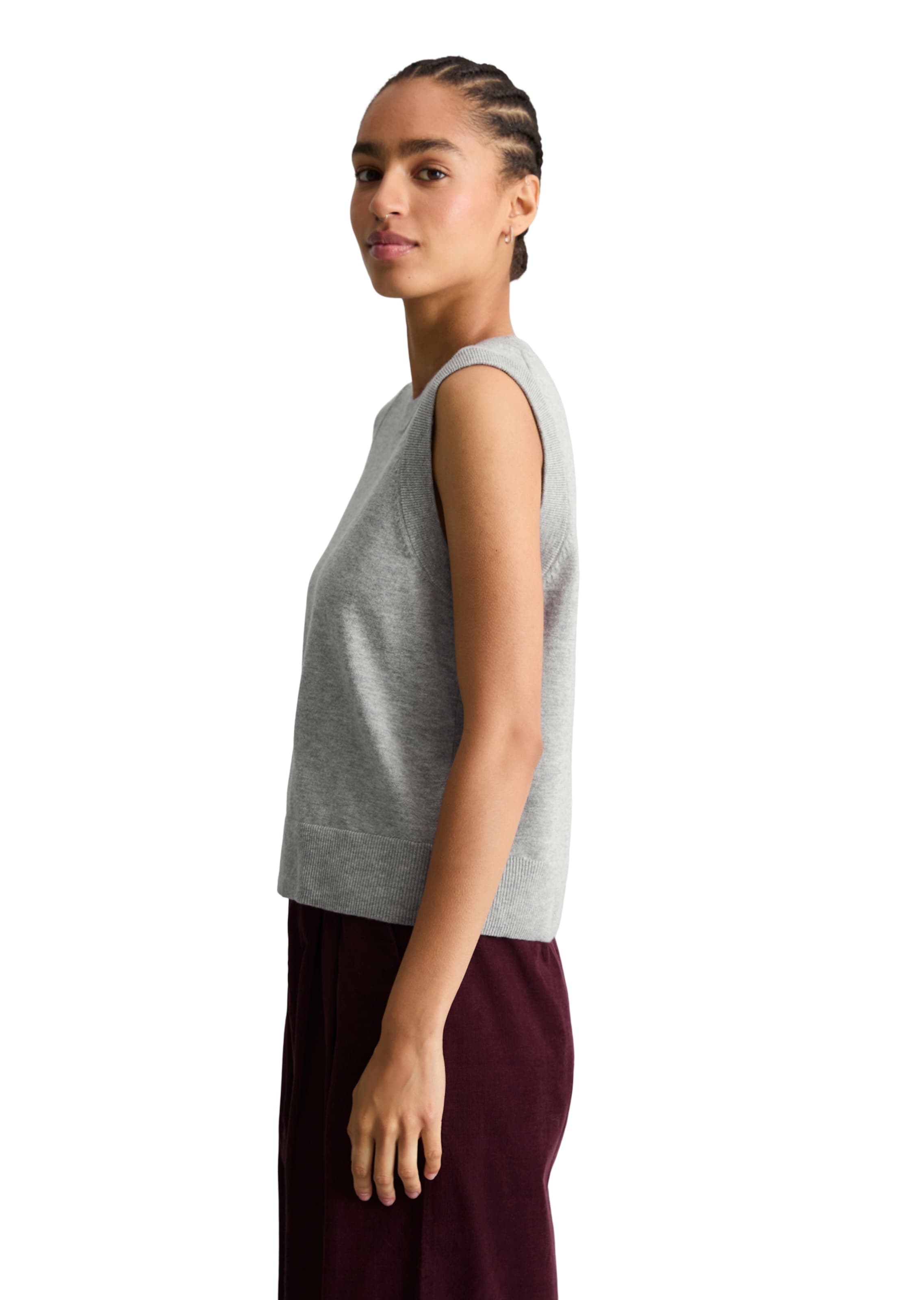 Marc O'Polo DENIM Pullunder in Grau