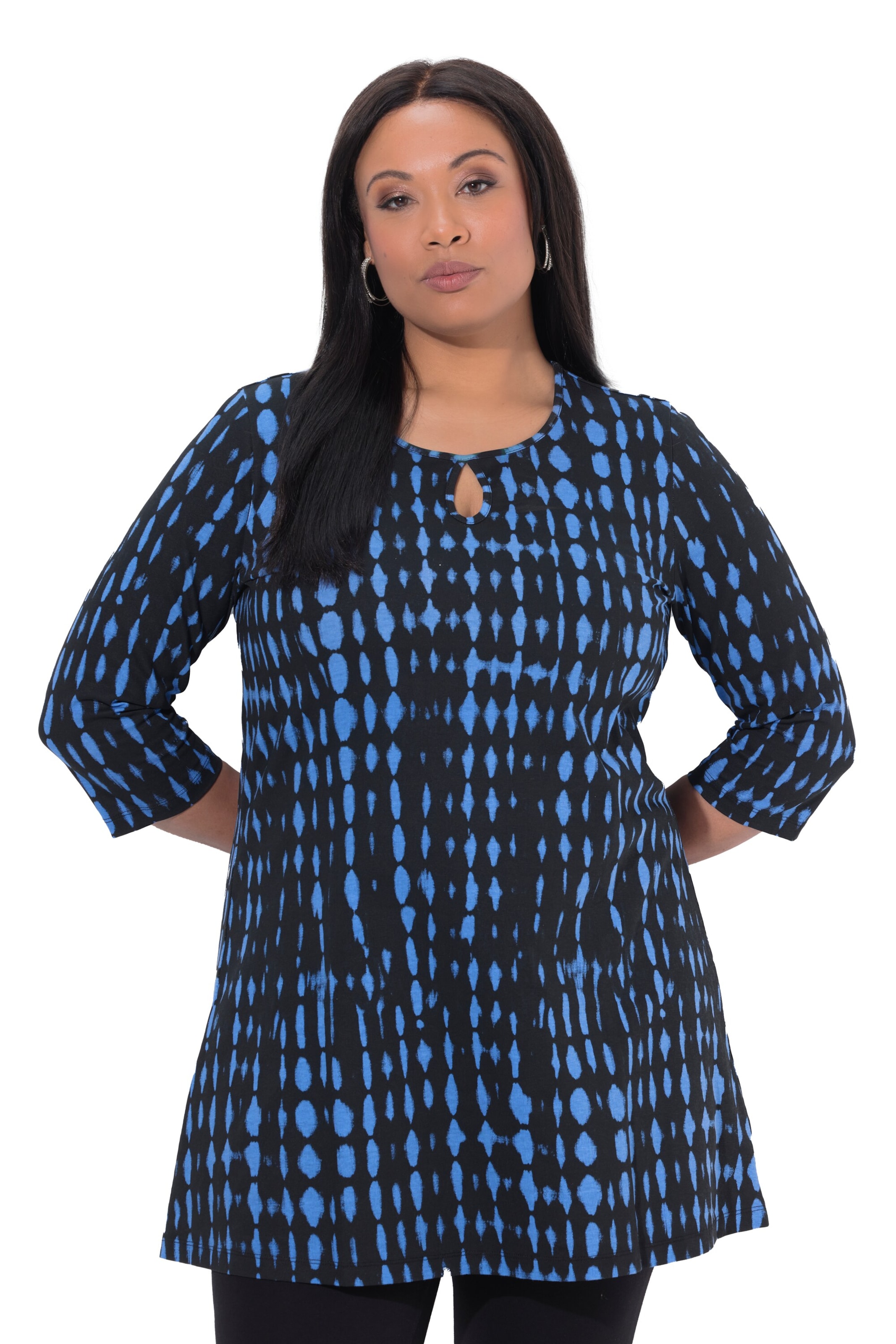 Ulla Popken Shirt in Blue: front