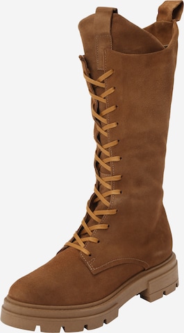 Bottes à lacets 'BEATRIX' MJUS en marron : devant