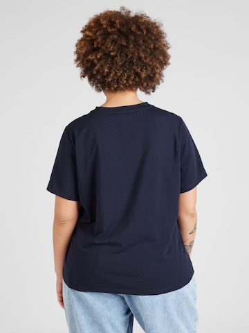 T-shirt Tommy Hilfiger Curve en bleu