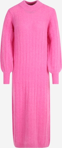 Selected Femme Tall Gebreide jurk 'Glowie' in Roze: voorkant