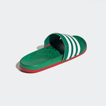 ADIDAS SPORTSWEAR Beach & swim shoe 'Comfort Adilette' in Green