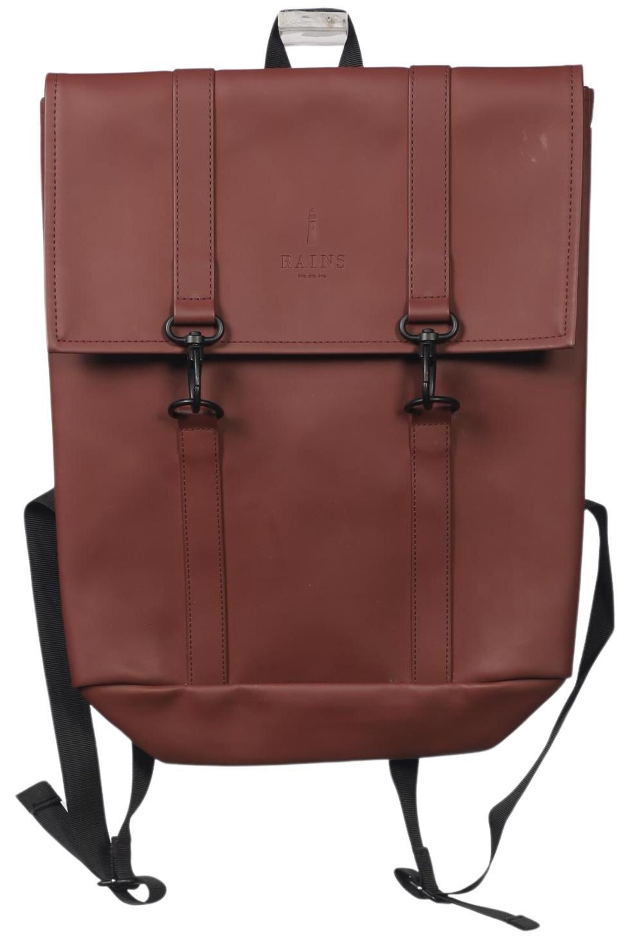 RAINS Rucksack One Size in Braun: Vorderseite